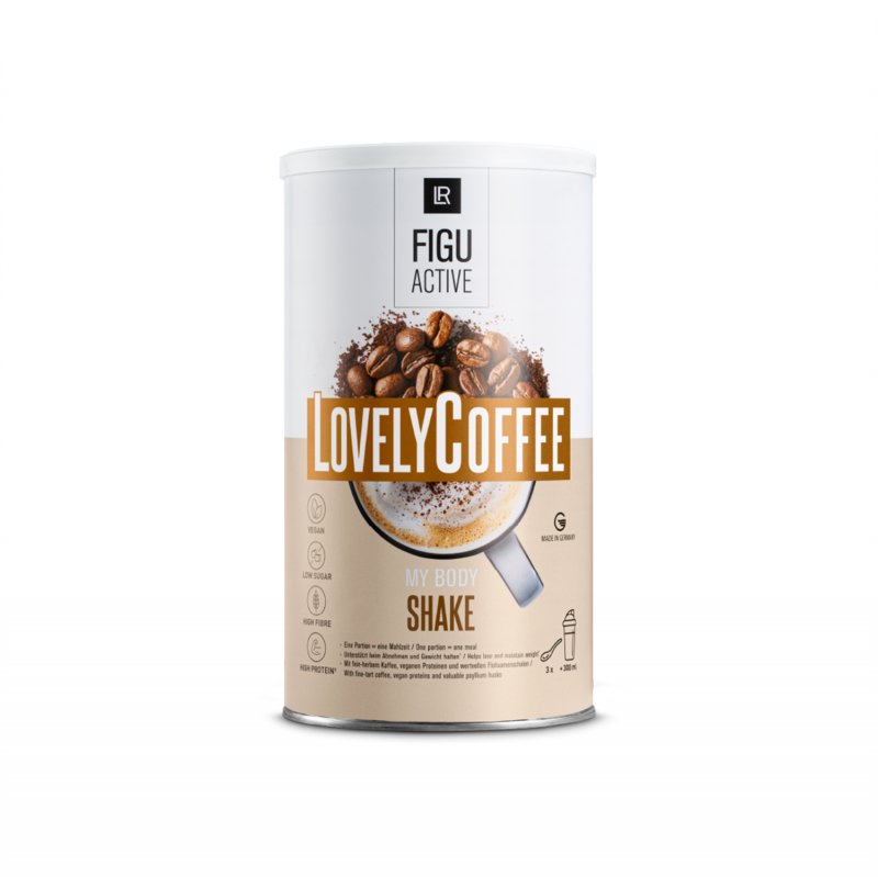 Figu Active Koktejl Lovely Coffee - 496 g (16 porcí a 31 g) | Elershop.cz